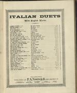 [1867] Una Notte a Venezia. A Night in Venice. Duetto per Soprano et Tenore. English words by Mrs. C.R. Corson. Musica di L. Arditi.